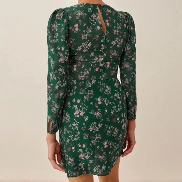 REFORMATION Juni Dress in Emilia SIZE 6 NEW WITHOUT TAGS 0852 - Picture 2 of 8